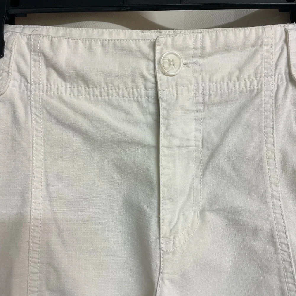 Frenchcuff white capris size 12 - Picture 3 of 5